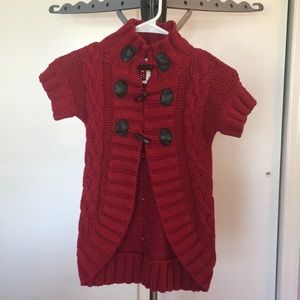 Girl’s Red Sweater